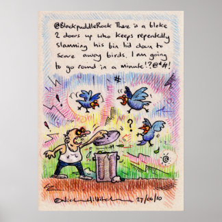 Affiche @BlackpuddleRock's irkafirka print