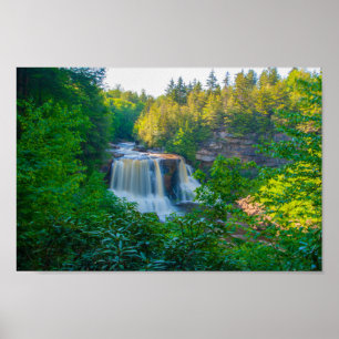 Affiche Blackwater Falls, Virginie-Occidentale