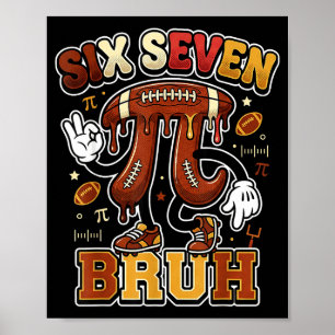 Affiche Blague six sept mème football jour 3.14 amateurs d
