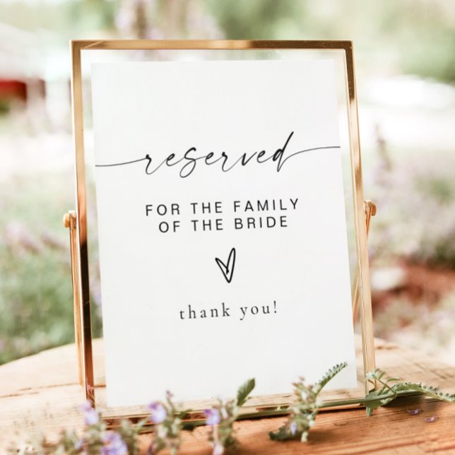 Affiche BLAIR Modern Bohemian Réservé à la famille de mari (Créateur téléchargé)