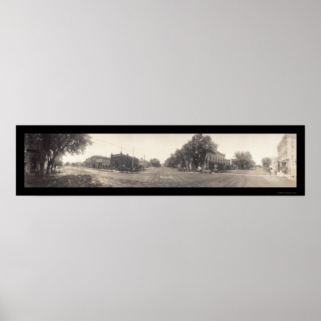 Affiche Blair, NE Photo 1908 (Devant)