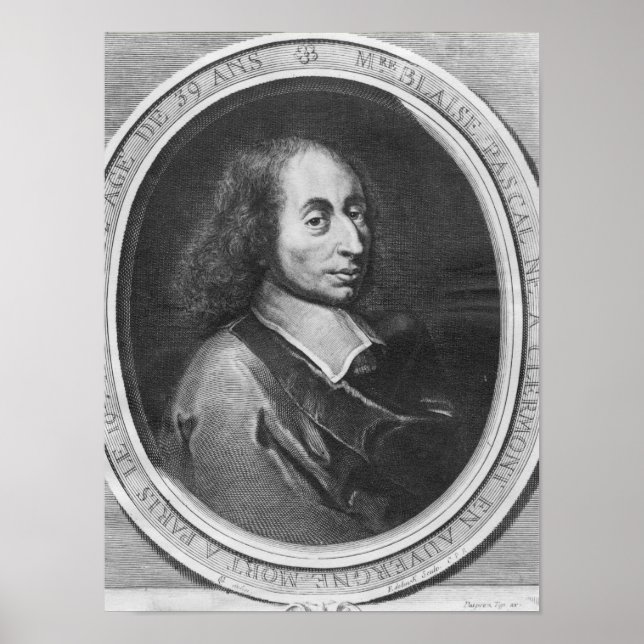 Affiche Blaise Pascal (Devant)