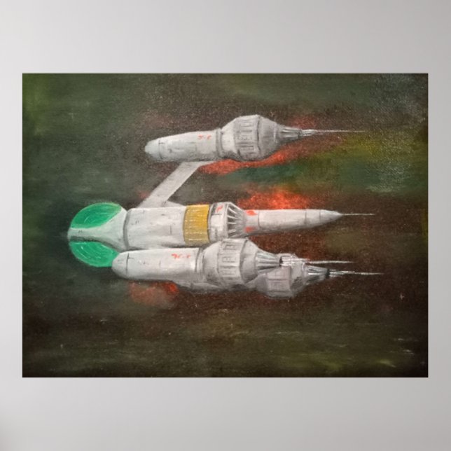 Affiche Blakes 7 Liberator DSV (Devant)