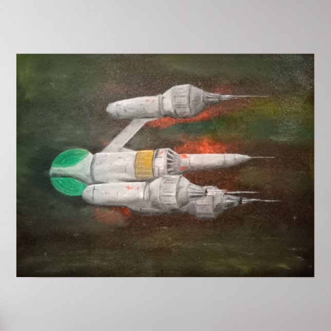 Affiche Blakes 7 Liberator DSV (Devant)