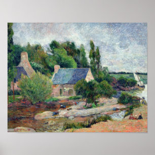 Affiche Blanchisseuses chez Pont-Aven, 1886