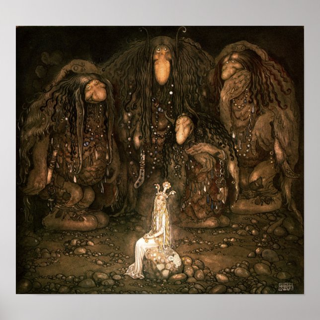 Affiche Bland Tomtar och Troll (Devant)