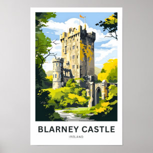 Affiche Blarney Castle Ireland Travel Print