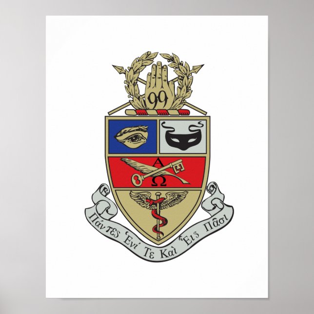 Affiche Blason de Kappa Psi (Devant)