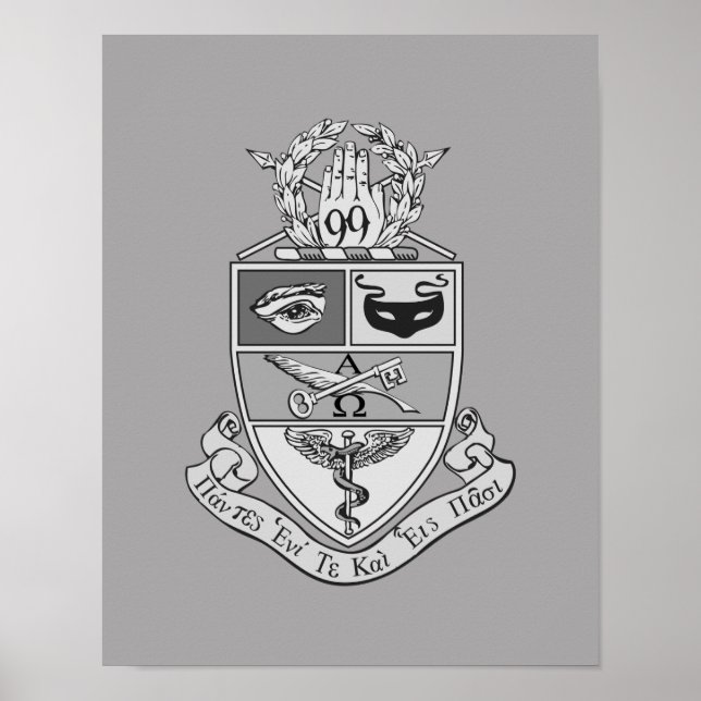 Affiche Blason de Kappa Psi (Devant)