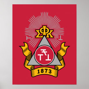 Affiche Blason de Phi Sigma Kappa