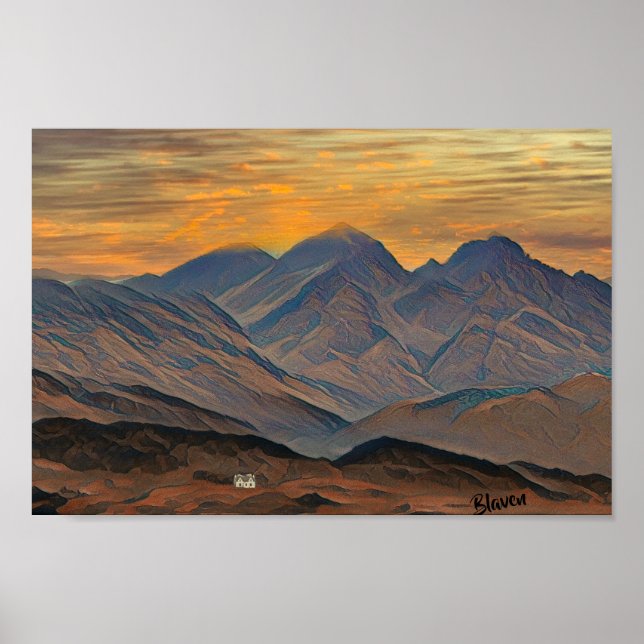 Affiche Blaven, Isle of Skye, Scotland (Devant)