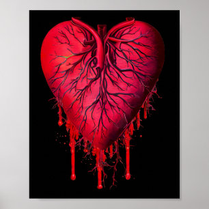 Affiche Bleeding Heart Love Heart break surreal Art