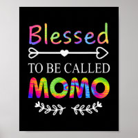 Blessed Momo Womens Blessed To Be Called Momo