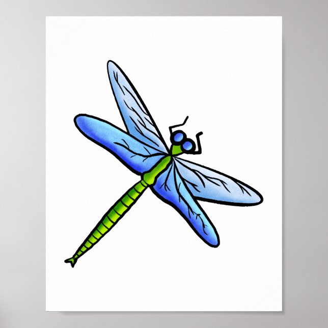 Affiche Bleu (Devant)