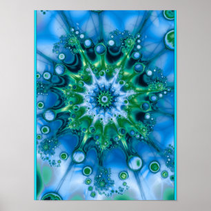 Affiche Bleu