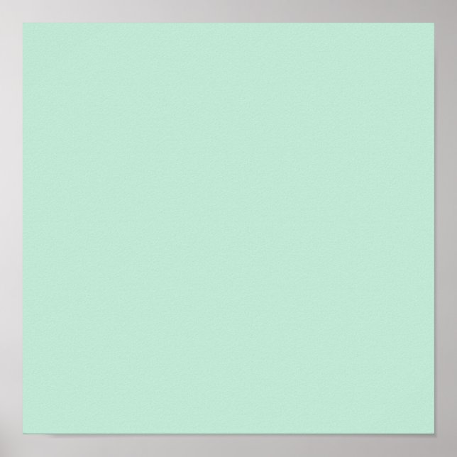 Affiche Bleu Aéro (couleur solide) (Devant)
