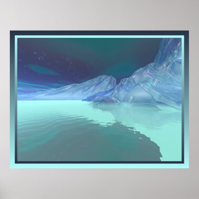 Affiche Bleu ce soir (Devant)