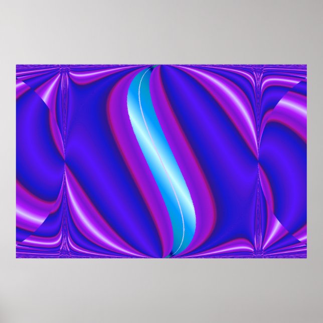 Affiche bleu clair (Devant)