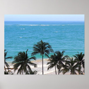 Affiche Bleu des Caraïbes