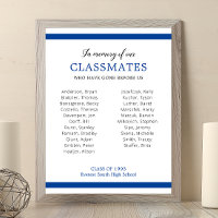 Bleu En Mémoire De Nos Collègues Mémorial De Réuni