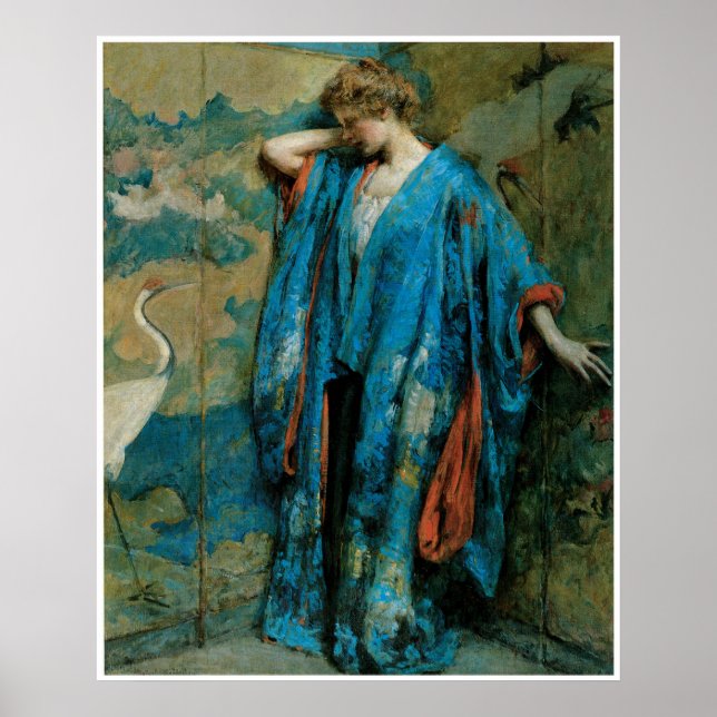 Affiche Bleu et jaune, 1910, Robert Reid (Devant)