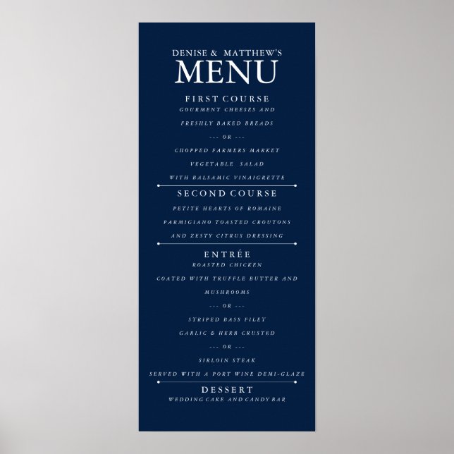 Affiche Bleu nuit polaire (Devant)