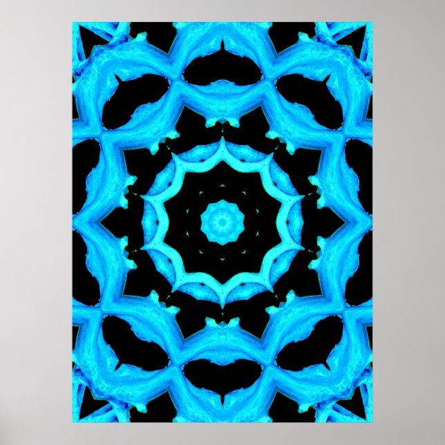 AFFICHE BLEU OCÉAN (Devant)