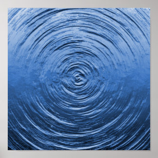 Affiche Bleu onduleur