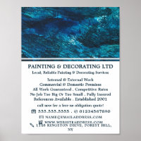 Bleu, Peintre & Décorateur Publicité