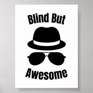 Affiche Blind But Awesome