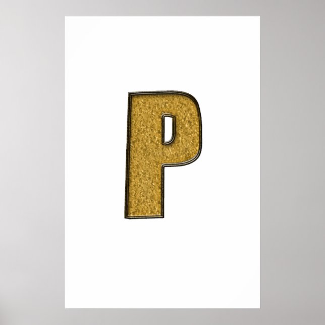 Affiche Bling Gold P (Devant)
