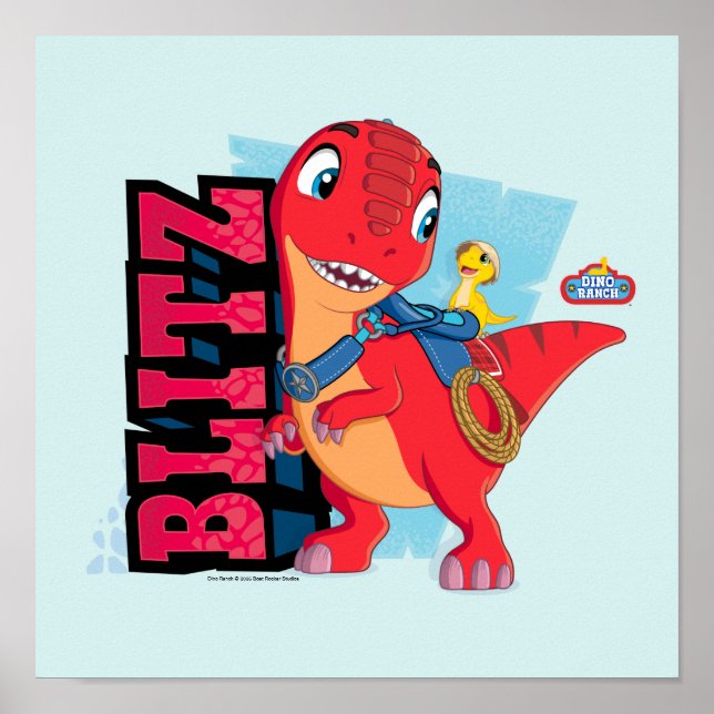 Affiche Blitz | Dino Ranch (Devant)