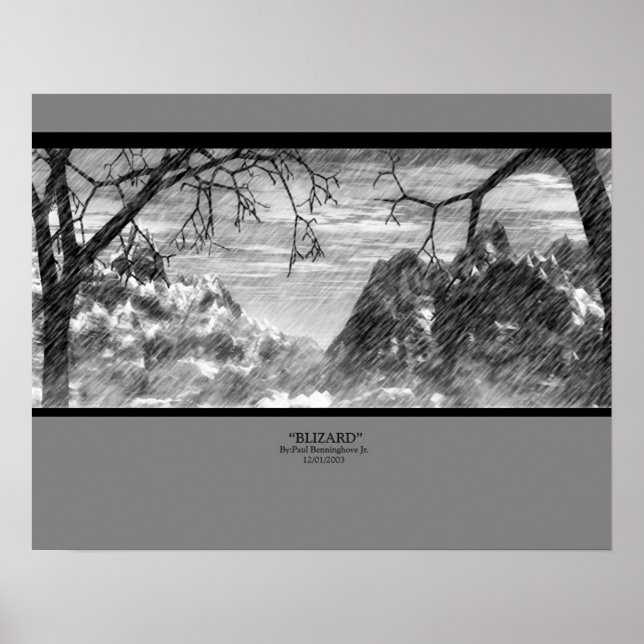 Affiche Blizard (Devant)