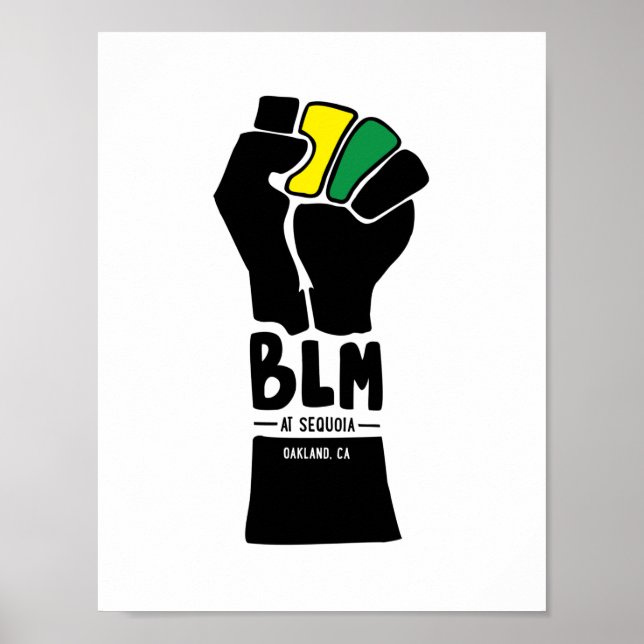Affiche BLM design - 2ème place par Emma Givler (Devant)
