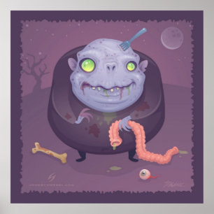 Affiche Blob Zombie