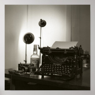 Affiche Bloc d'écriture