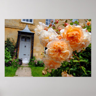 Affiche Blockley Village Cottage Cotswolds Gloucestershire