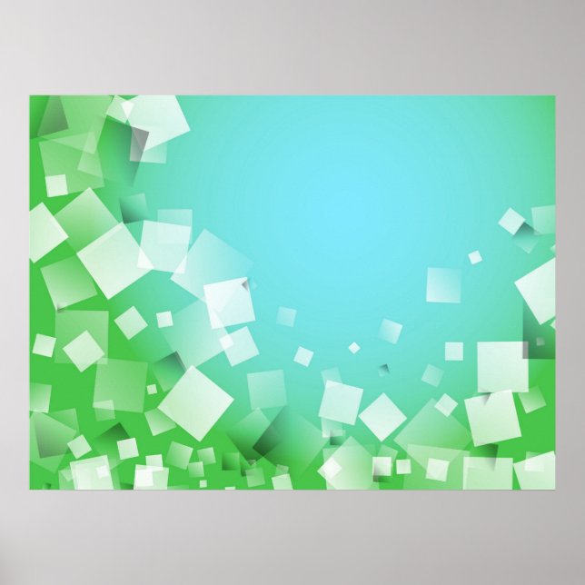 Affiche Blocs bleus (Devant)