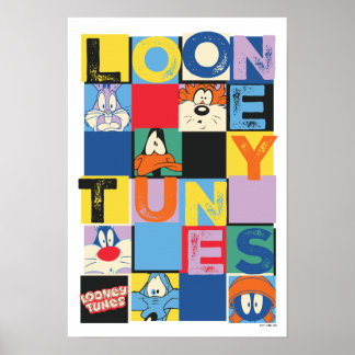Affiche Blocs de contrôle de caractères LOONEY TUNES™
