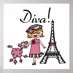 Affiche Blond Hair Diva