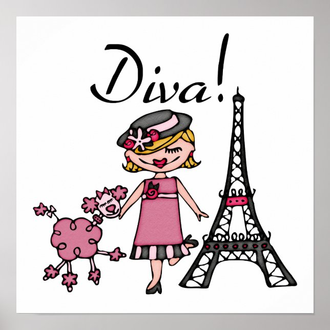 Affiche Blond Hair Diva (Devant)