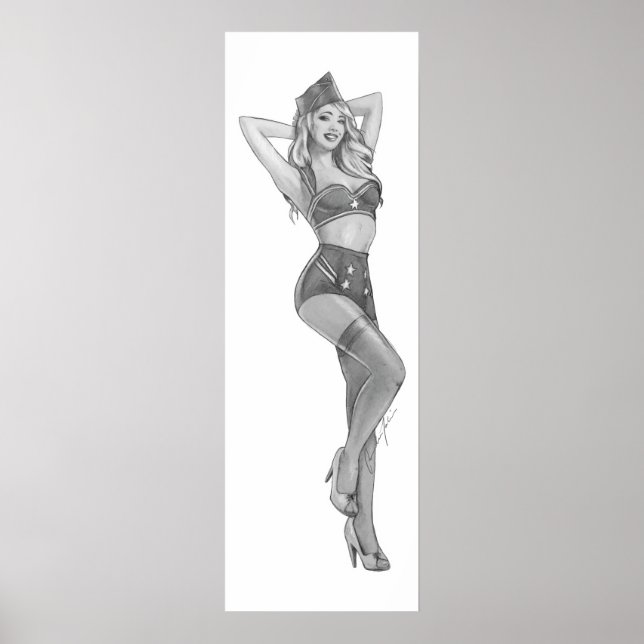 Affiche Blonde Bombshell (Devant)