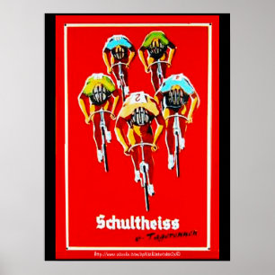 Affiche "Blood Sweat & Gears & the Tour de France"