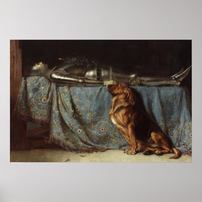 Affiche Bloodhound du 19e siècle (Devant)