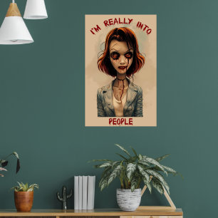Affiche BloodyZombia Je suis vraiment dans les gens