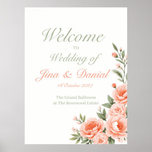 Affiche Bloom du coucher du soleil