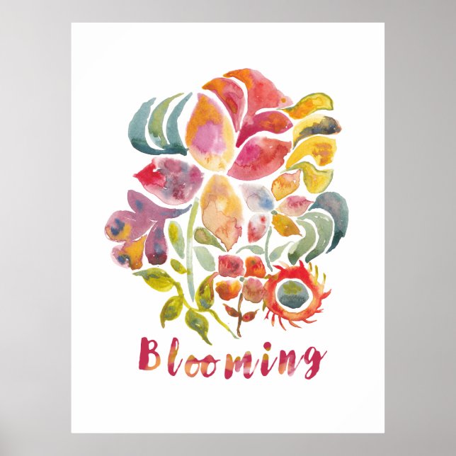 Affiche Blooming (Devant)