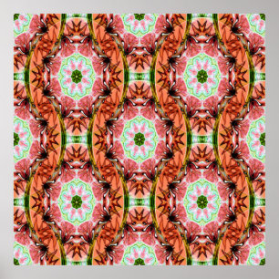 Affiche Blooms roses.....