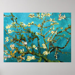 Affiche Blossoming Almond Tree Van Gogh Fine Art