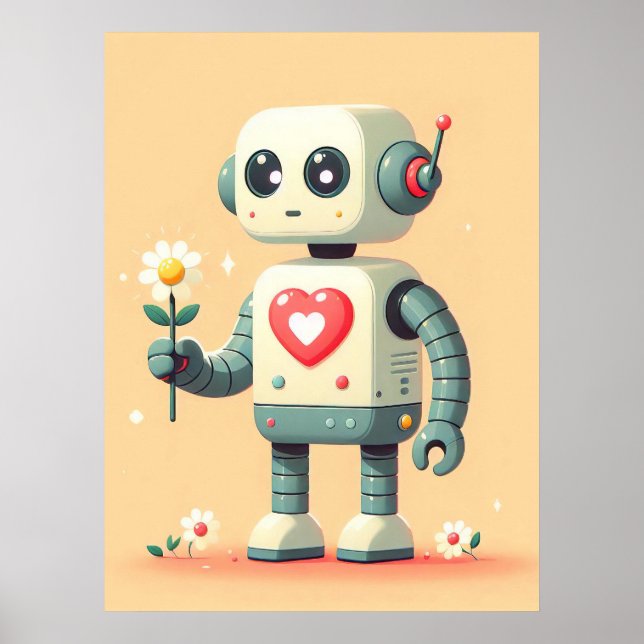 Affiche Blossoms & Bots (Devant)